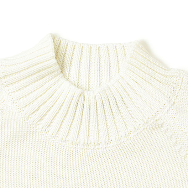 ZANONE ザノーネ 5ゲージ ミドルゲージ モックネック ニット ウール